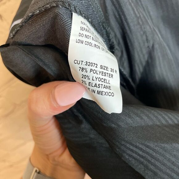 Berle Gray Slacks Size 36x33 - Picture 8 of 9